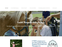 Tablet Screenshot of coastalriding.org